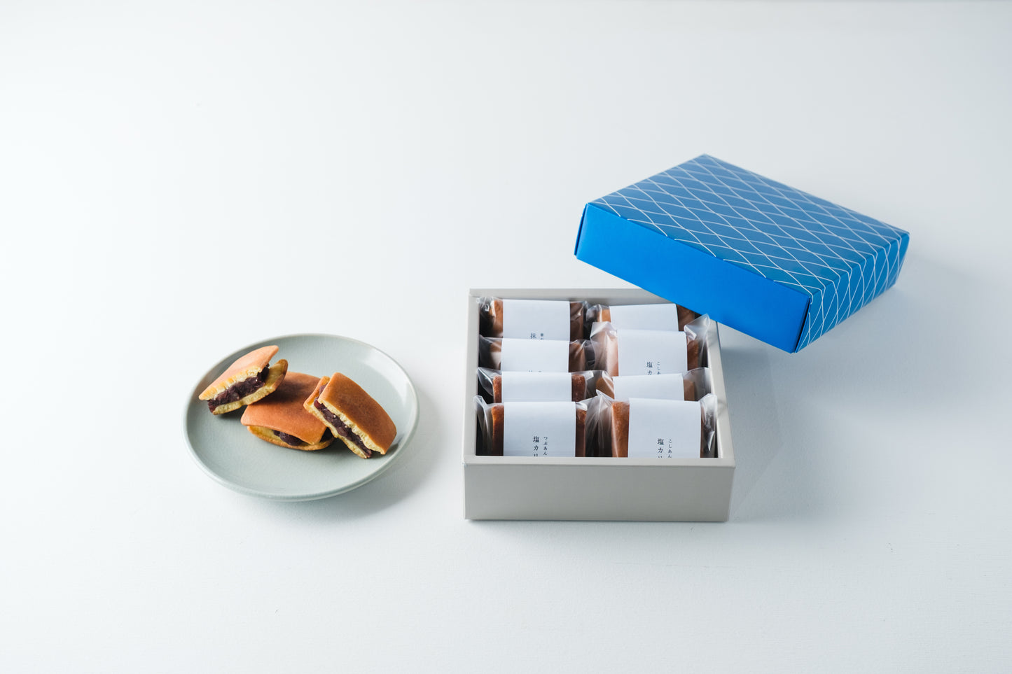 どら焼き専門店　湯ノ塩の定番8個セットが通販・お取り寄せできる。